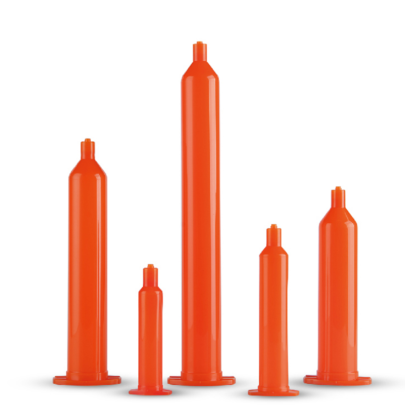 Orange syringe